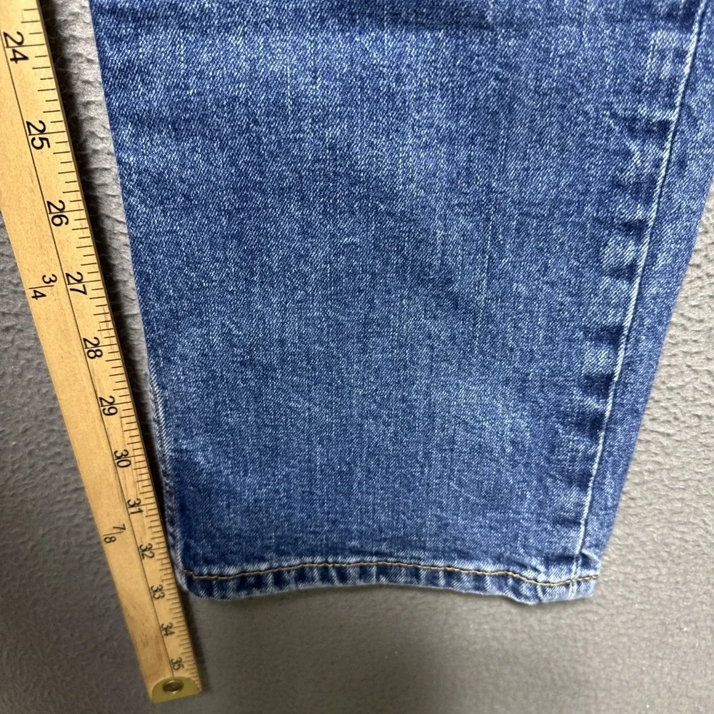 Levis 514 Jeans Mens 33x34 (32x33) Slim Straight Faded Distressed Workwear Denim